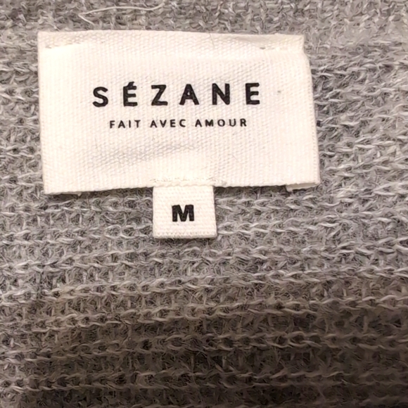 Sezane Robin Mohair Alpaca Blend Pullover Size Medium - Picture 6 of 7
